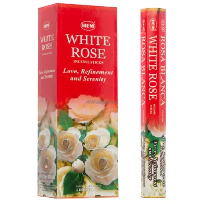 HEM White Rose Hex Pack