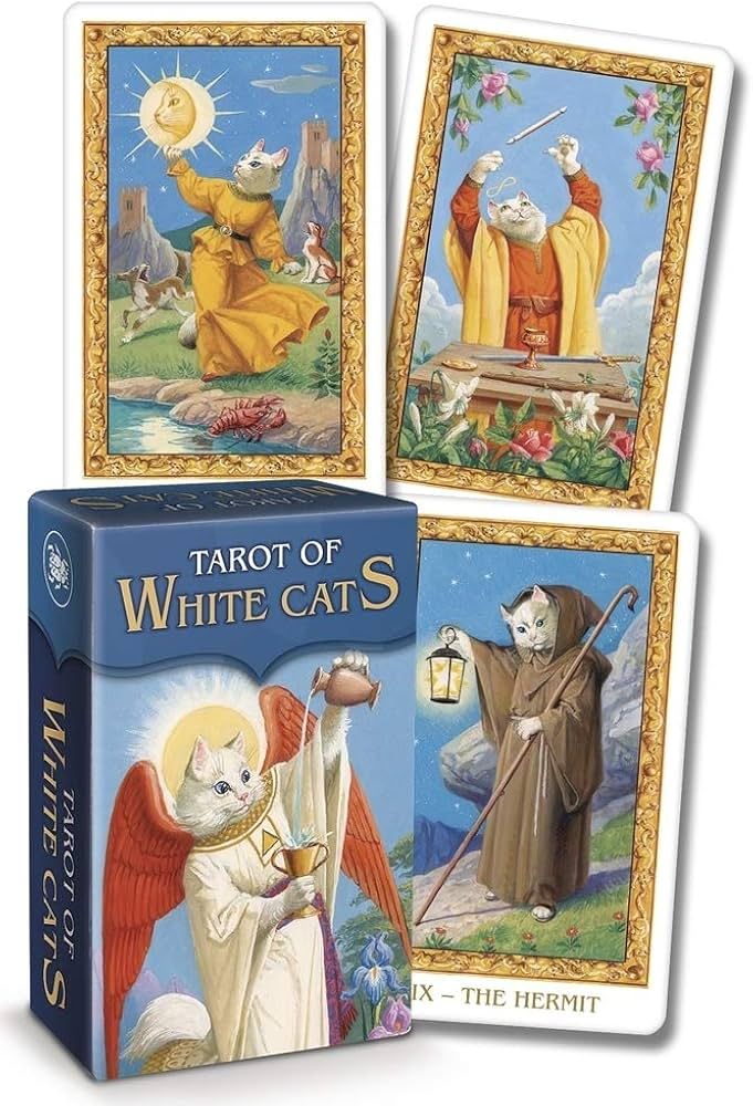 Tarot of White Cats Mini Deck