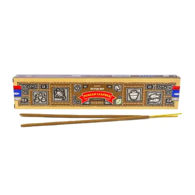 Satya Stick Incense Super Hit Tuscan Leather 15g