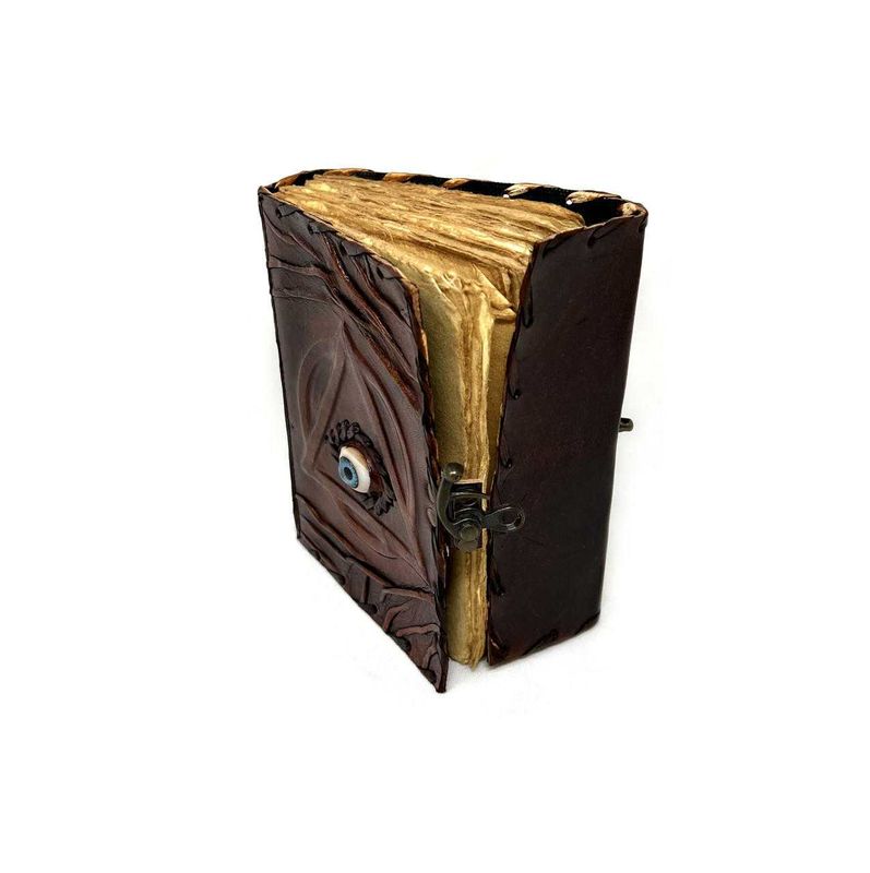 Leather Journal Evil Eye