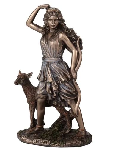 Artemis the Greek Goddess of the Hunt 6 1/2"