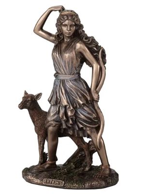 Artemis the Greek Goddess of the Hunt 6 1/2"