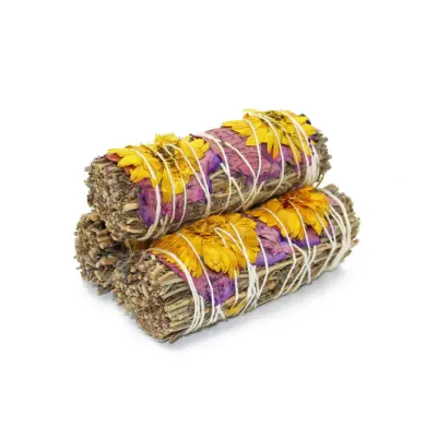 Medium Smudge Evelyn Lavender 4 Inches
