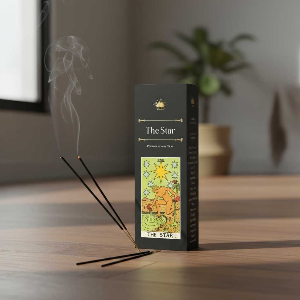 Vrinda Tarot Stick Incense- The Star Vrinda Tarot Stick Incense- The Star