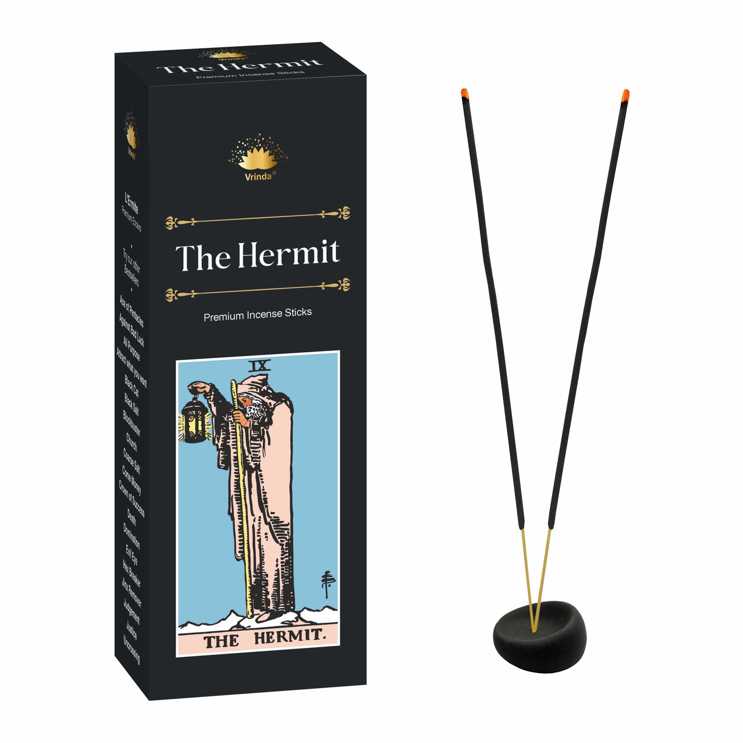 Vrinda Tarot Stick Incense- The Hermit