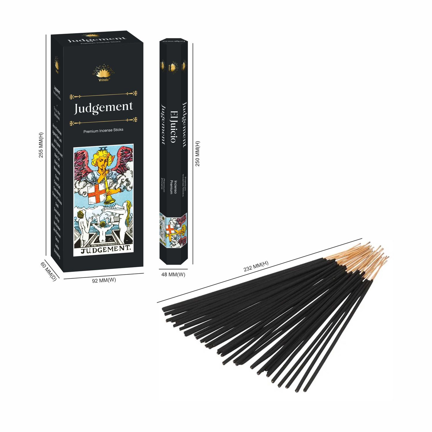 Vrinda Tarot Stick Incense- Judgement