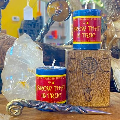 Luna Ignis Votive Spell Candle Brew That Is True