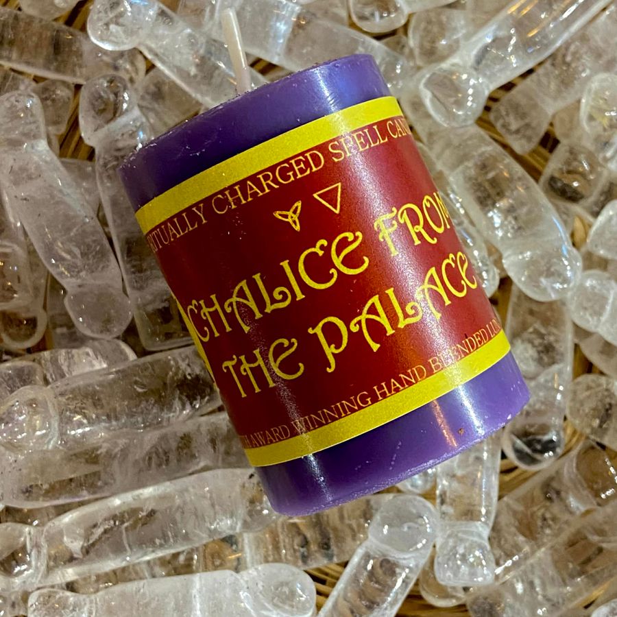 Luna Ignis Votive Spell Candle Chalice From The Palace