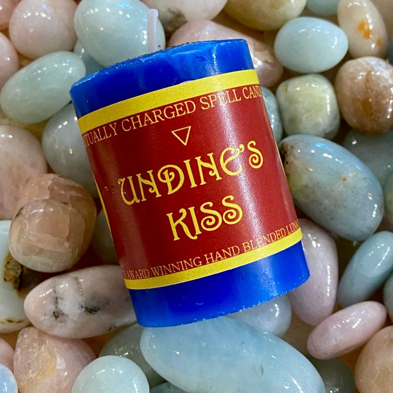 Luna Ignis Votive Spell Candle Undine's Kiss