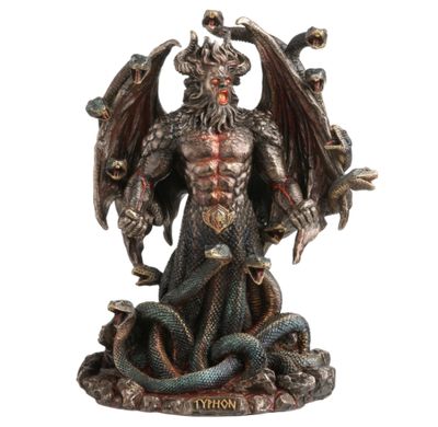 Typhon The Pagan Greek Scourge Of Olympus
