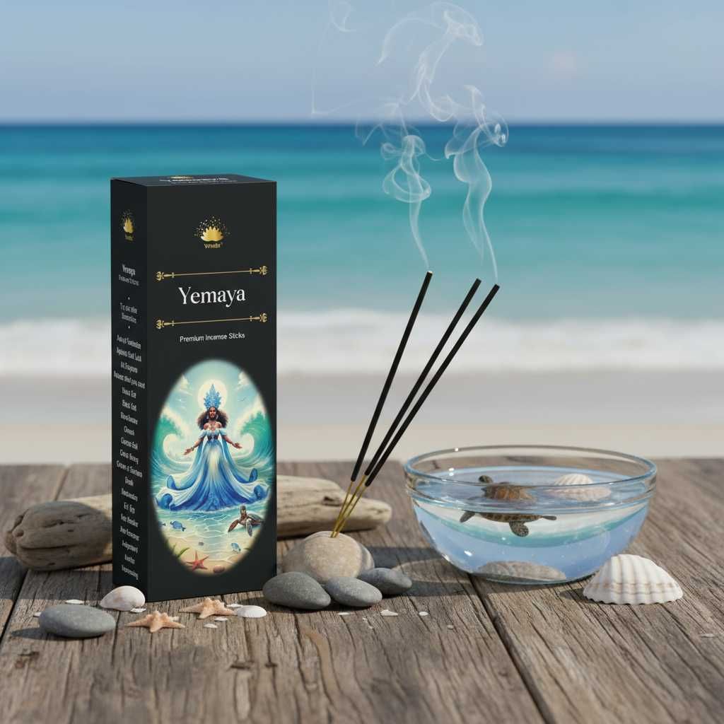 Vrinda Tarot Stick Incense- Yemaya Vrinda Tarot Stick Incense- Yemaya