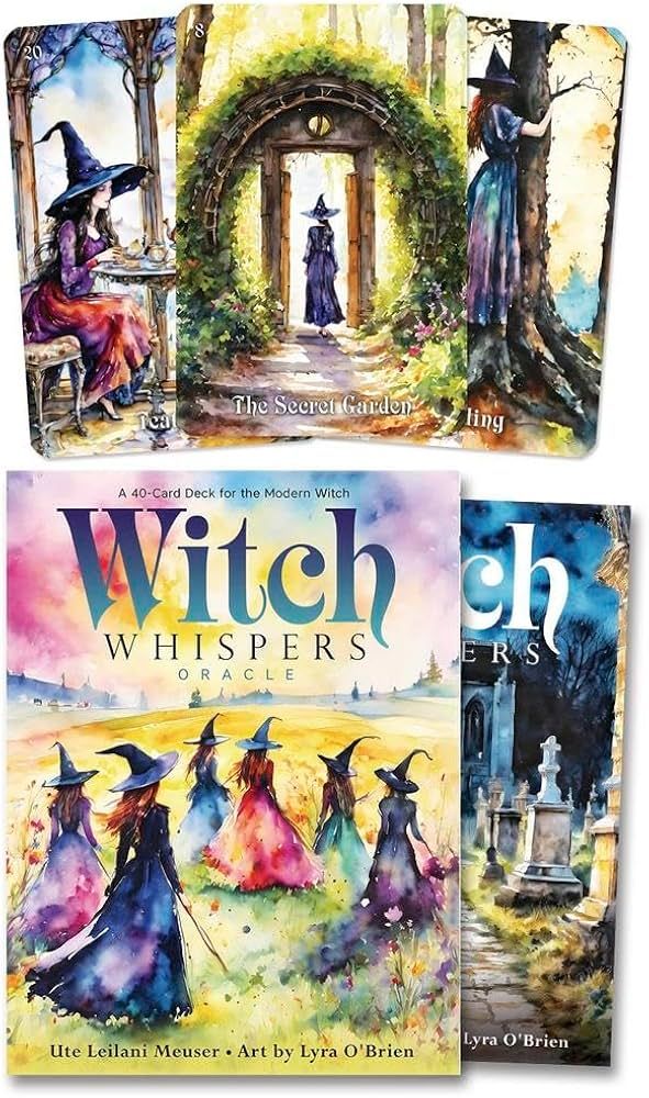 Witch Whispers Oracle: A 40-Card Deck for the Modern Witch