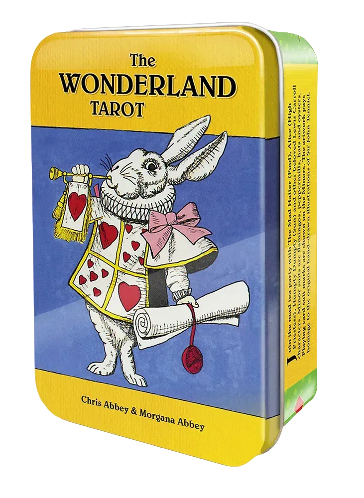 The Wonderland Tarot in a Tin