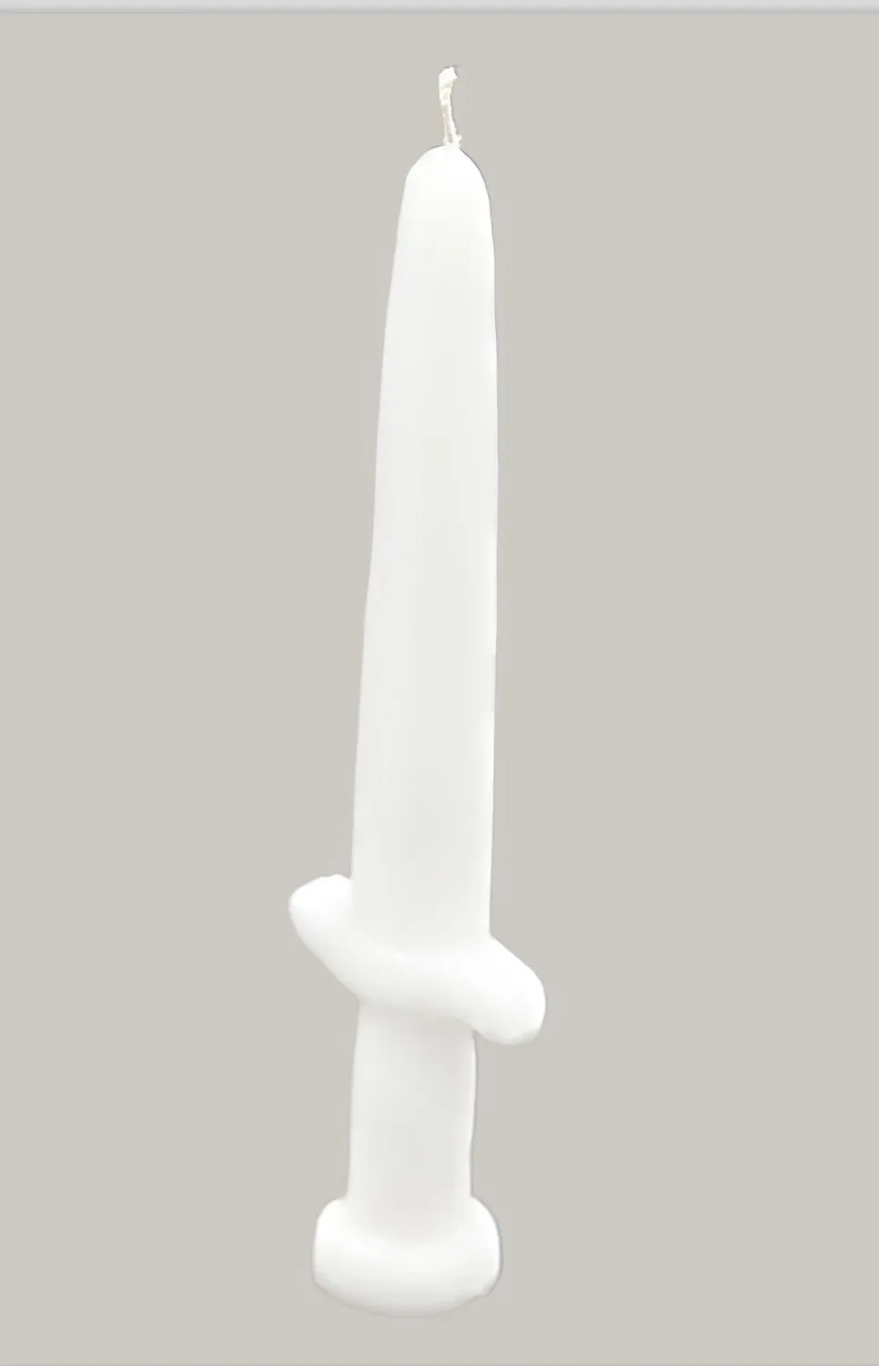 Sword Candle "7 inches"- White