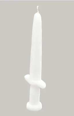 Sword Candle "7 inches"- White