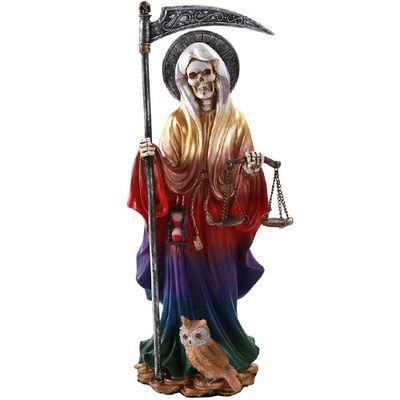 SANTA MUERTE WHITE RAINBOW 11549