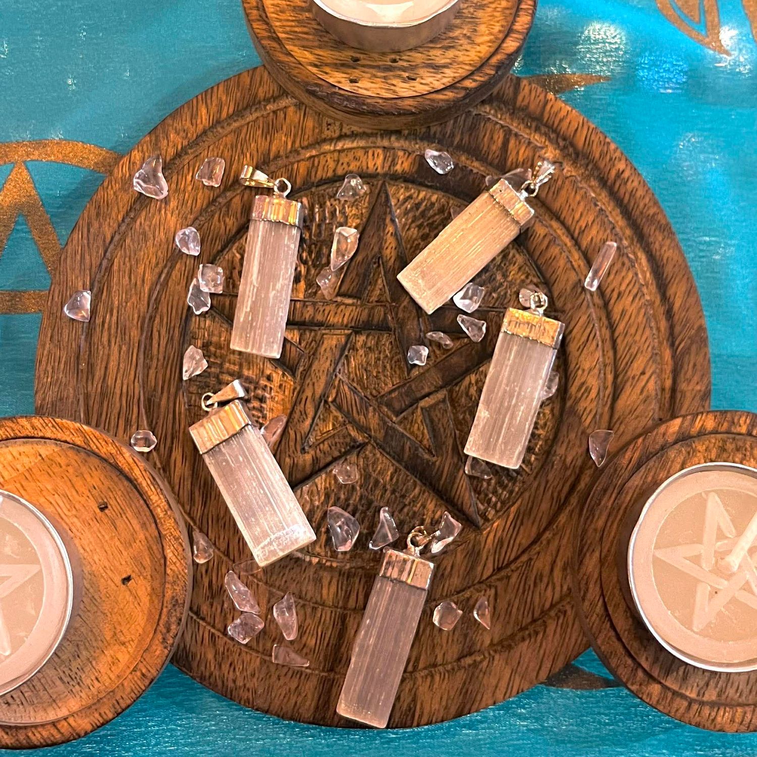 Selenite Pendant