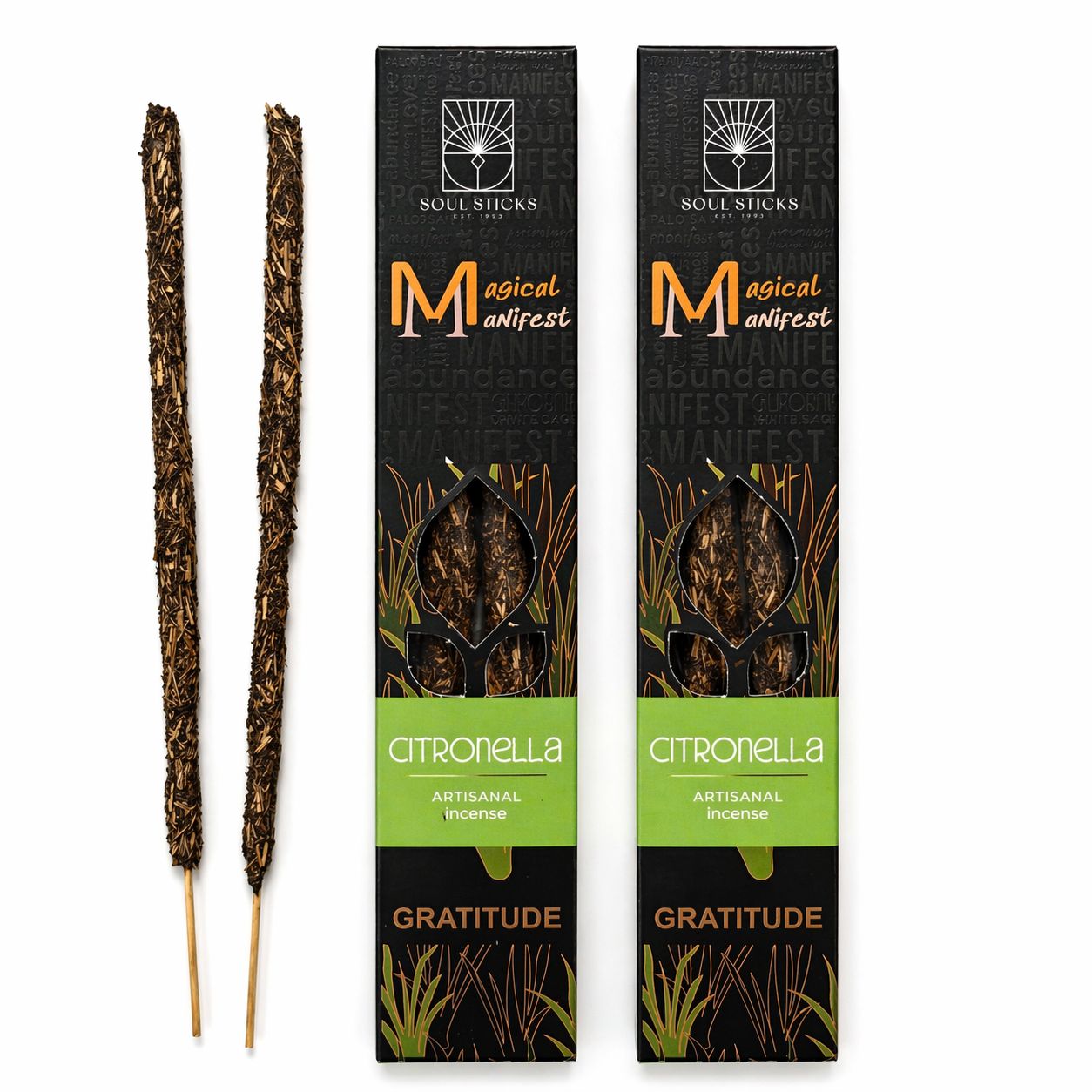 Soul Sticks Magical Manifest - Citronella Gratitude
