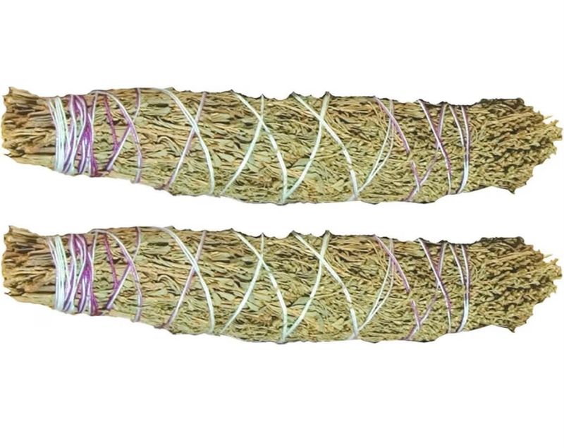 Large Smudge Lavender and Sage 9 Inches