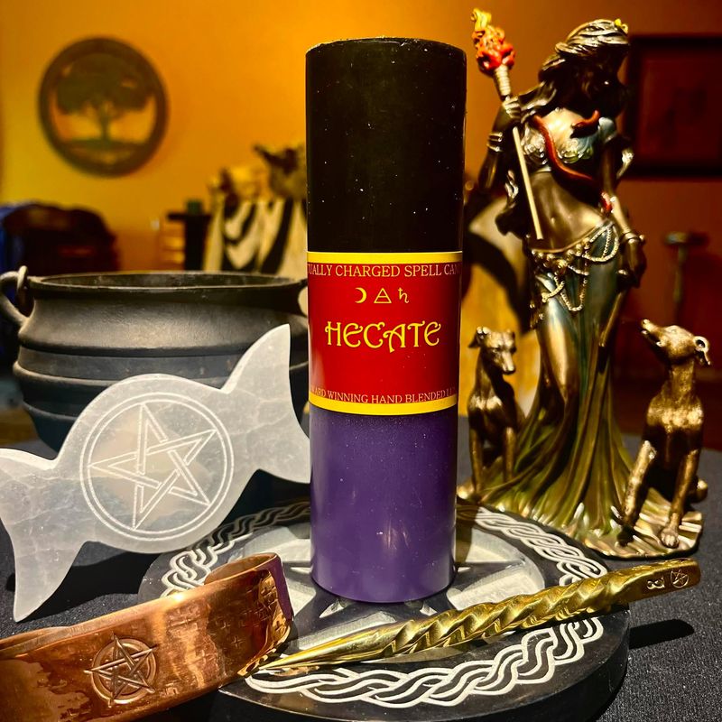 Luna Ignis Pillar Candle Hecate