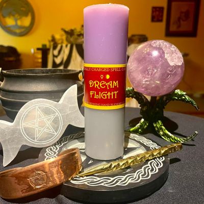 Luna Ignis Pillar Candle Dream Flight