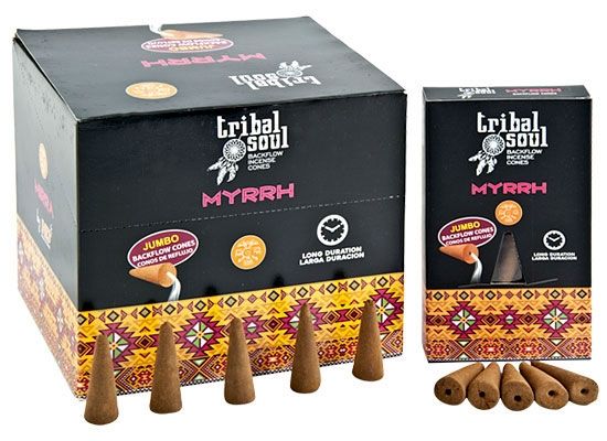 Tribal Soul Jumbo Backflow Cones Myrrh