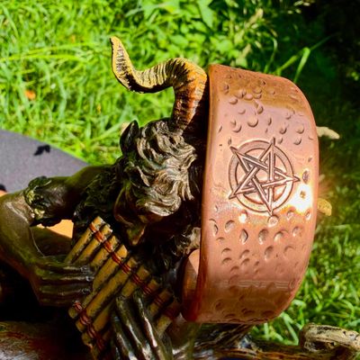 Copper Pentacle Bracelet Speckled SMALL Copper Pentacle Bracelet Speckled SMALL