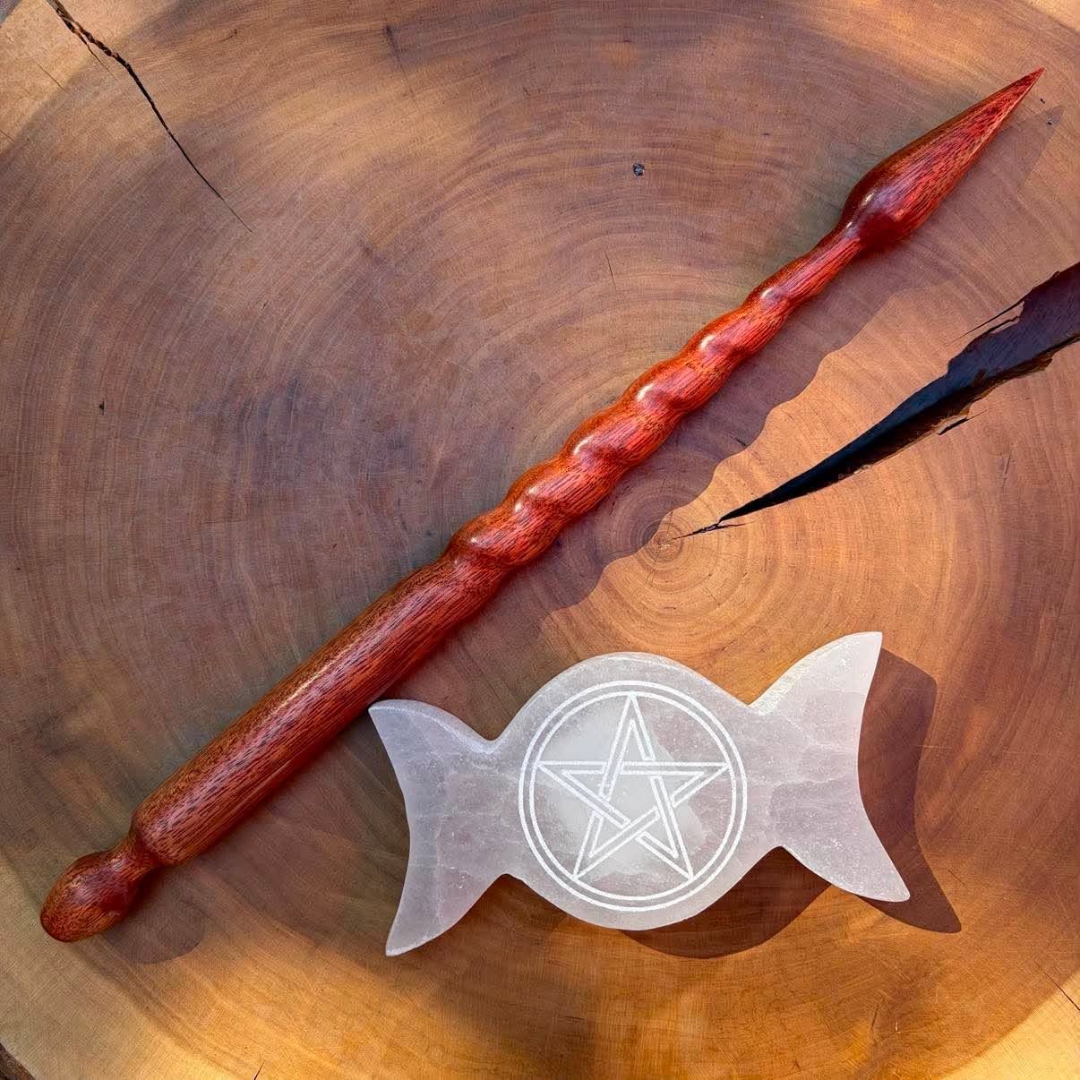 Luna Ignis Exotic Wood Wand Bloodwood Tenebris