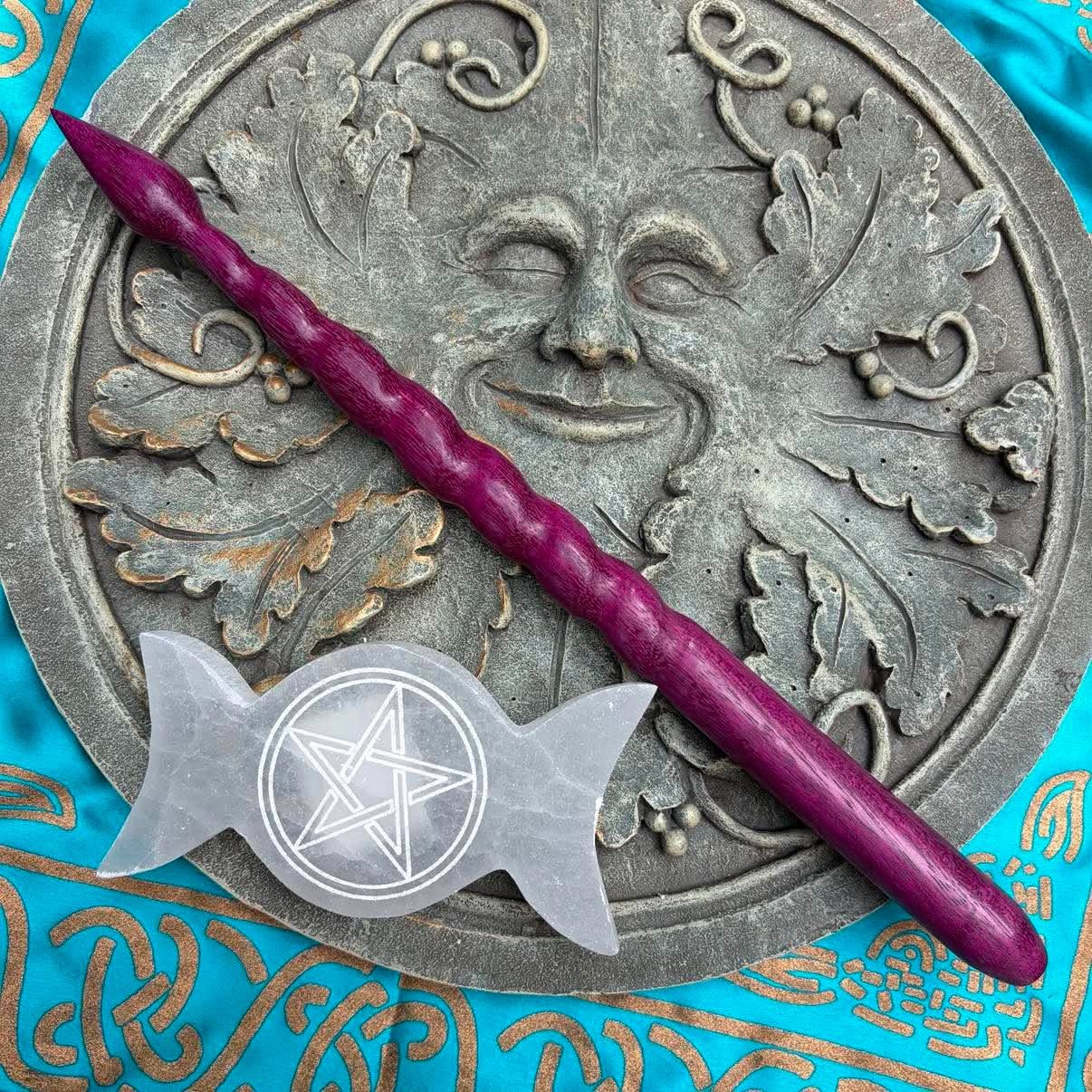 Luna Ignis Exotic Wood Wand Purple Heart Diana