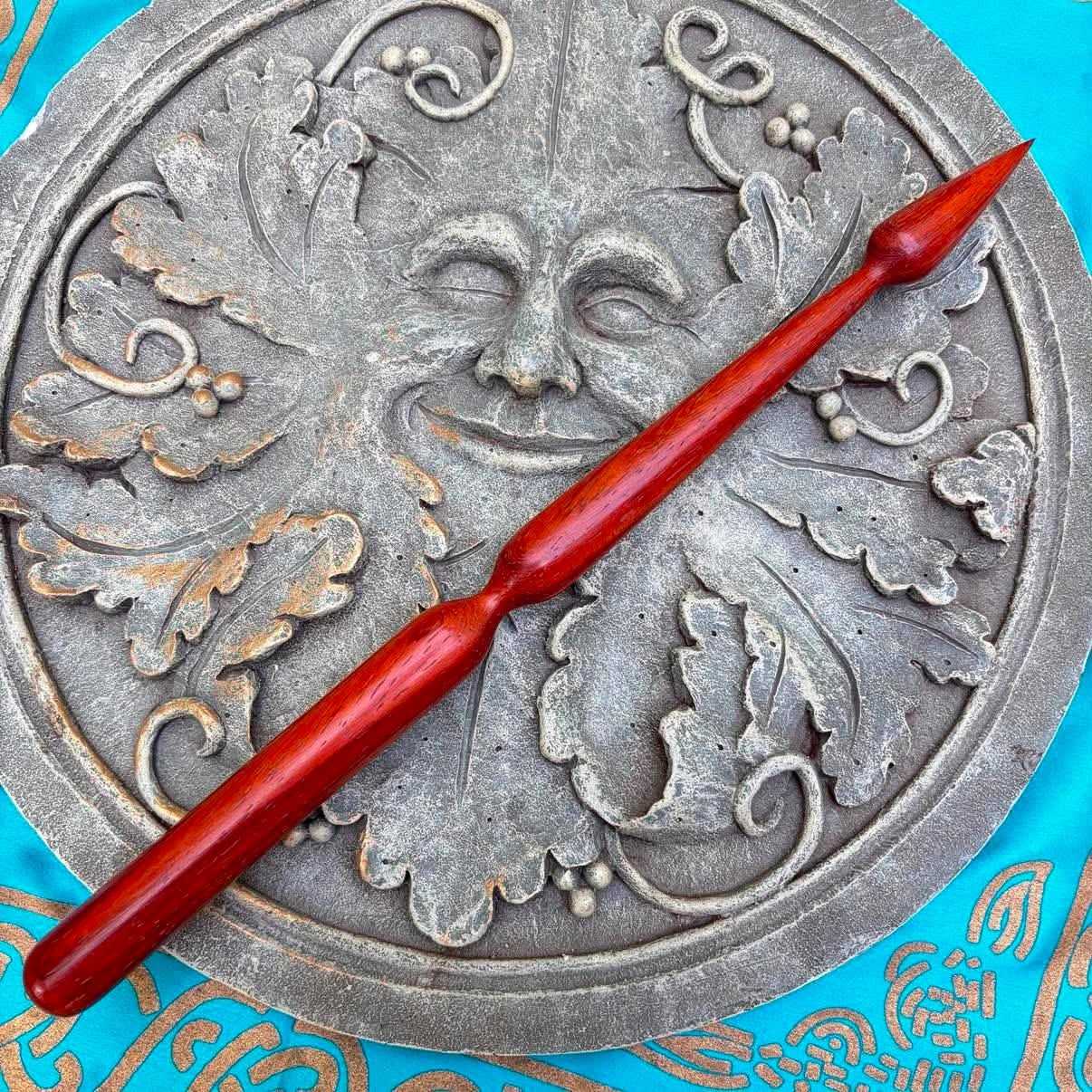 Luna Ignis Exotic Wood Wand Vermillion Kali Luna Ignis Exotic Wood Wand Vermillion Kali