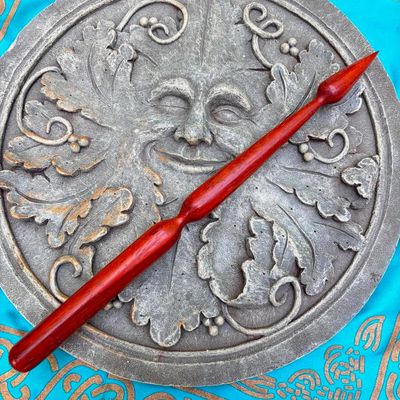 Luna Ignis Exotic Wood Wand Vermillion Kali