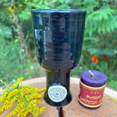 Luna Ignis Ceramic Hecate Chalice Black