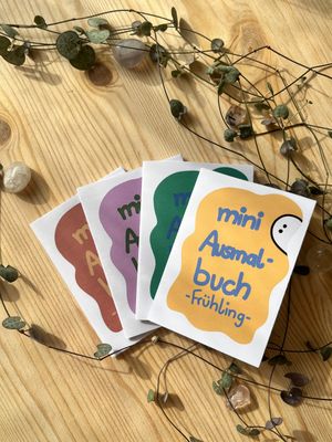 mini Ausmalbuch