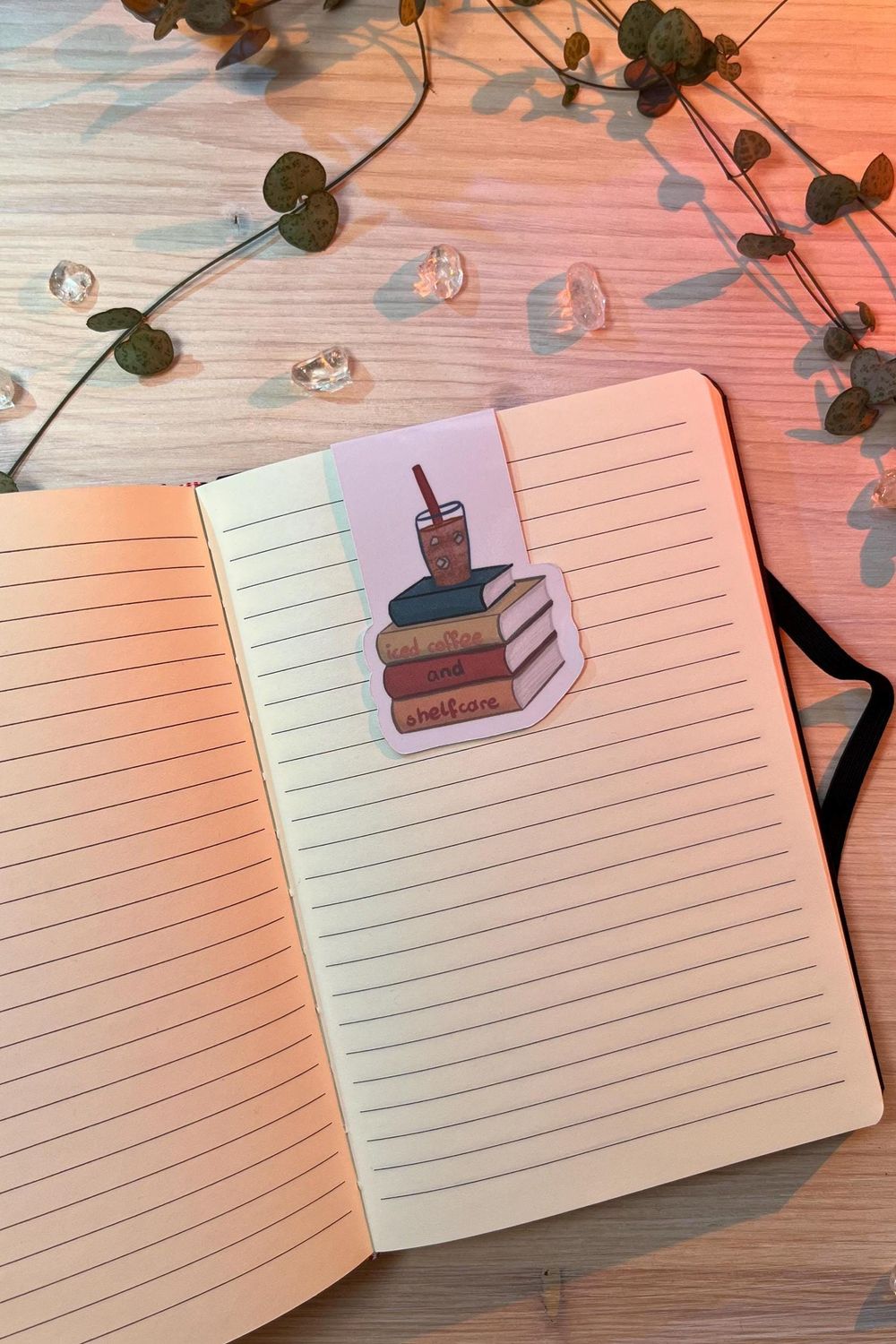 Magnetlesezeichen - iced coffee and shelfcare