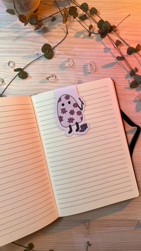 Magnetlesezeichen - Geist Blümchen