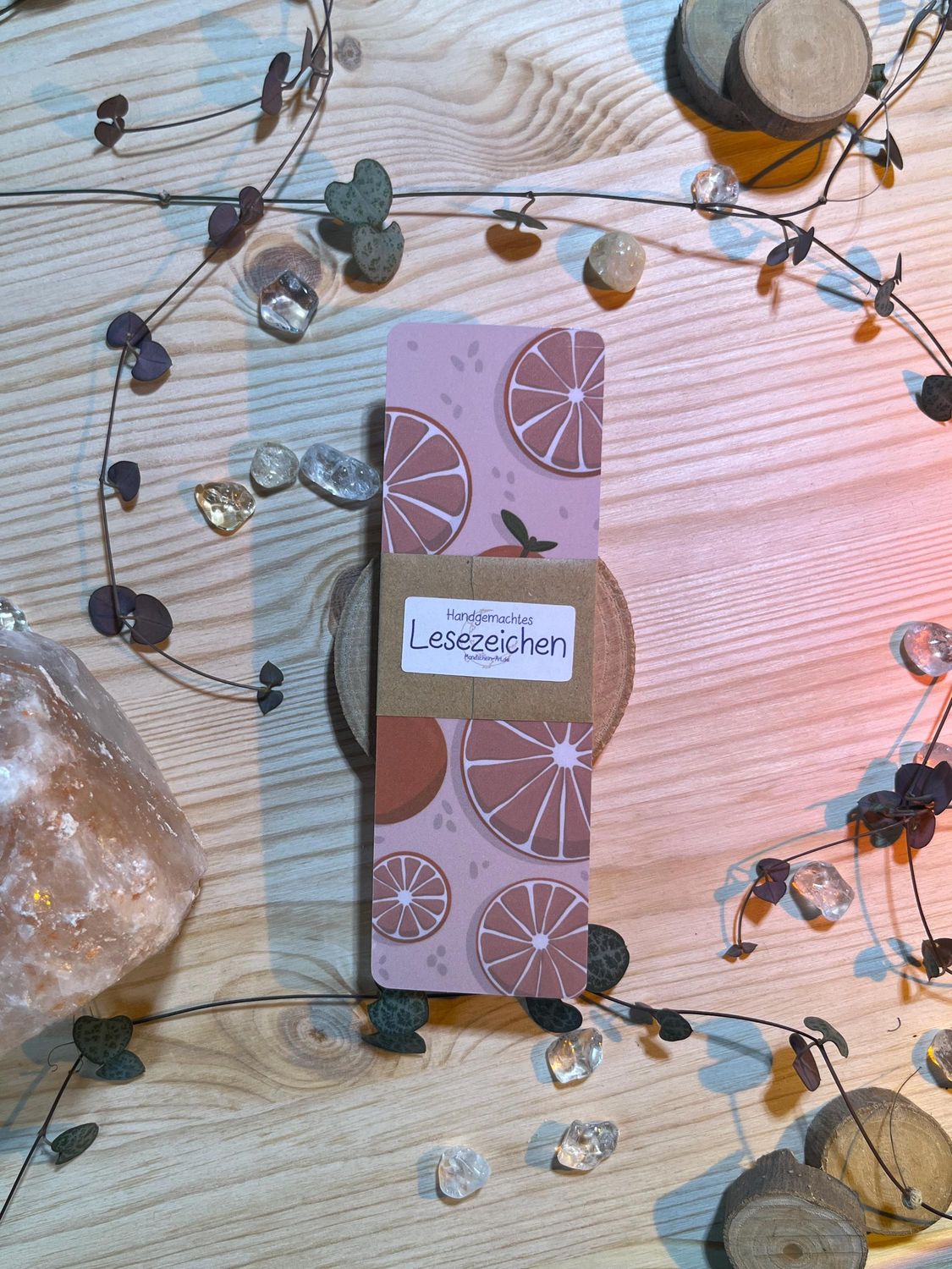 Lesezeichen - Orangen