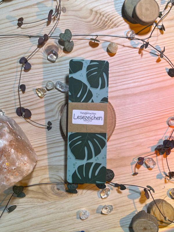 Lesezeichen - Monstera