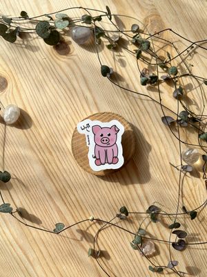 Vinyl Sticker - Schweinehund Vinyl Sticker - Schweinehund