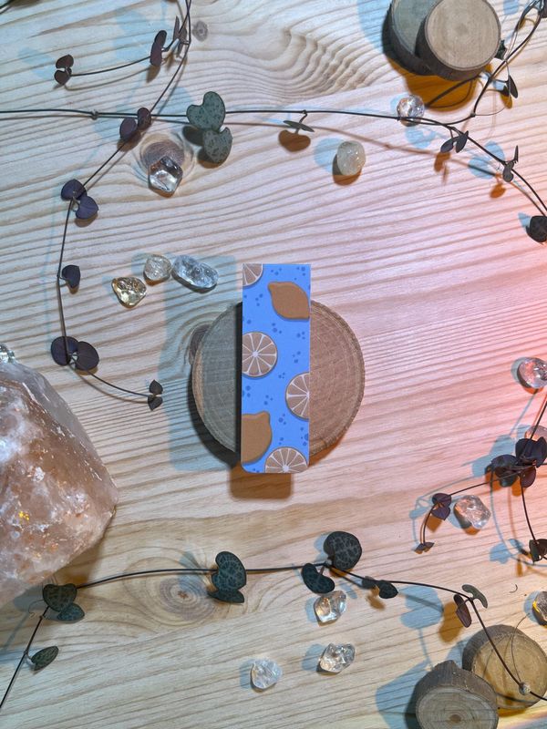 Magnetlesezeichen - Zitronen