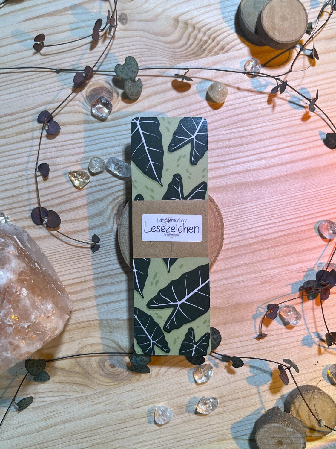 Lesezeichen - Alocasia Micholitziana