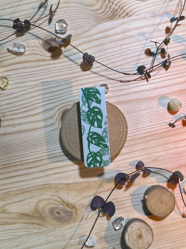 Magnetlesezeichen - Monstera adansonii