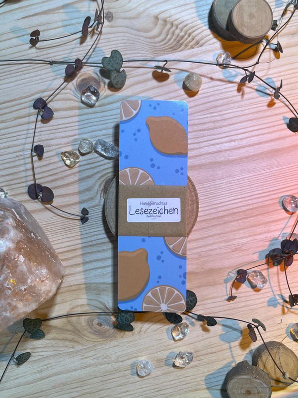 Lesezeichen - Zitronen