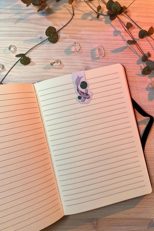 mini Magnetlesezeichen - Koi