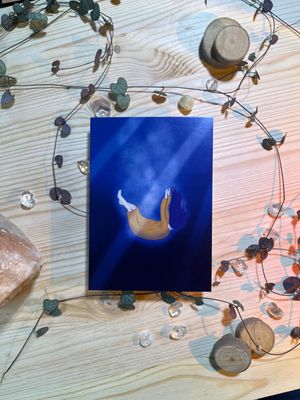 Postkarte - Freefall