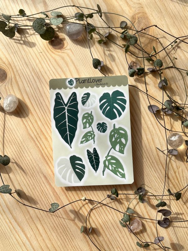 Vinyl Stickersheet - Plantlover