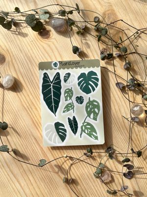 Vinyl Stickersheet - Plantlover