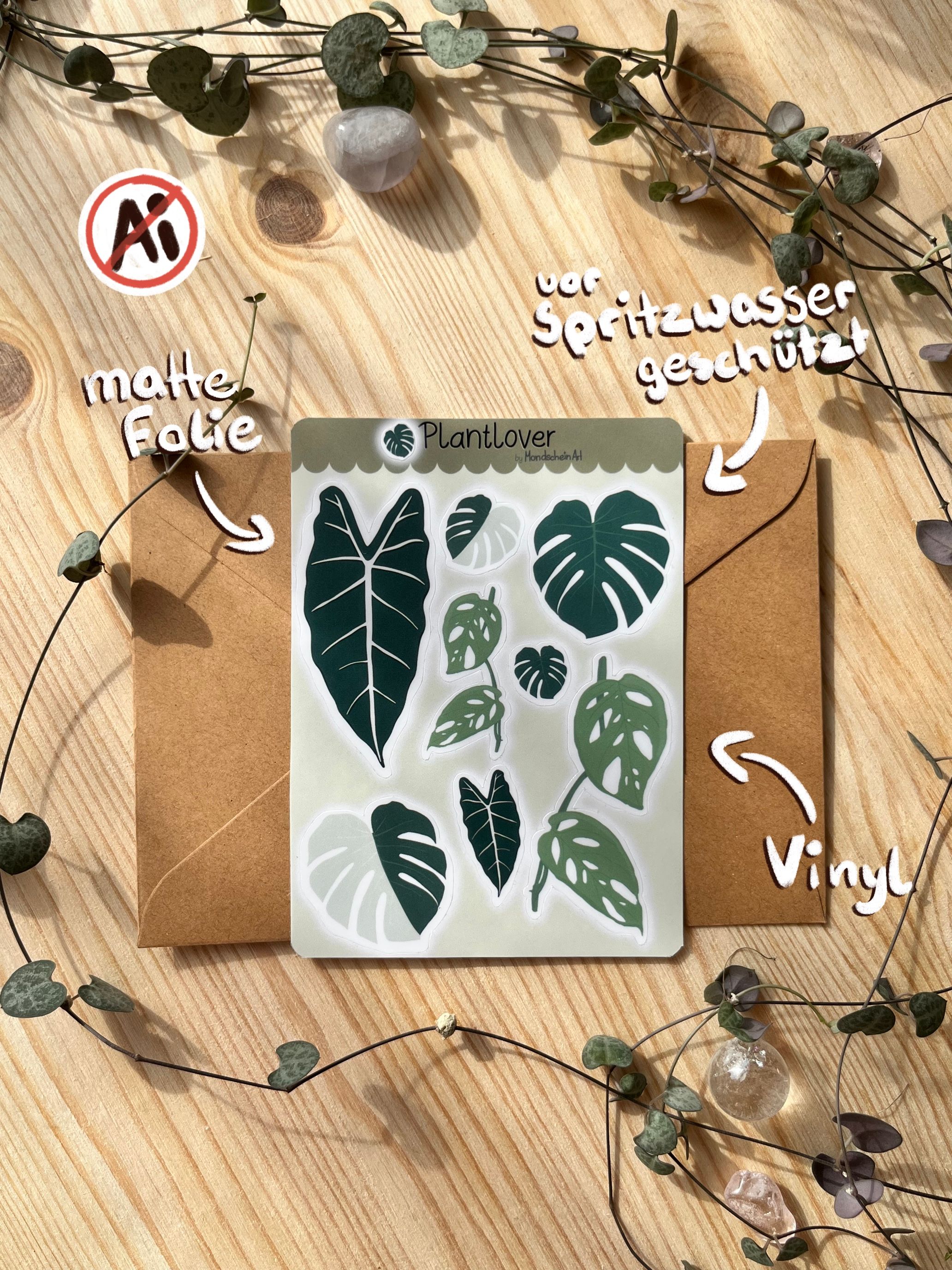Vinyl Stickersheet - Plantlover