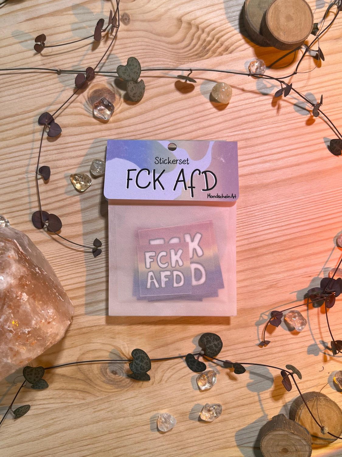 Vinyl Stickerset - FCK AFD