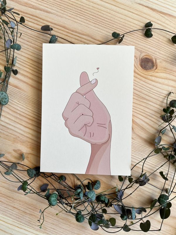 Postkarte - Love