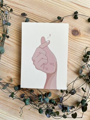 Postkarte - Love Postkarte - Love